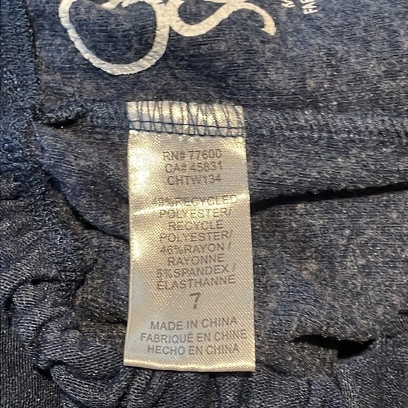 Chasor Kid’s Blue Pants and Zip Up Sweatshirt Size 7 - Picture 5 of 11